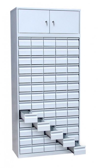 Шкаф картотечный ШК-65 (выдвижные ящики + антесоль) 2000х885х450мм